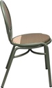 Chair Ami SC - Eucalyptus/Cayenne/Ivory