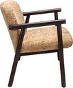 Lounge armchair Ruma LAC - oak