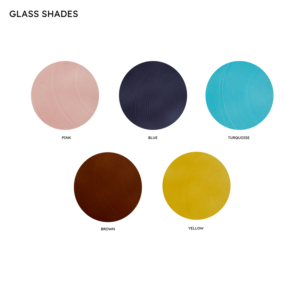 Nata wall lamp, glass