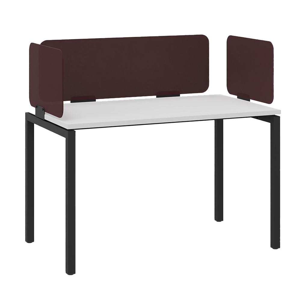 - Delta side table screen, plexiglas