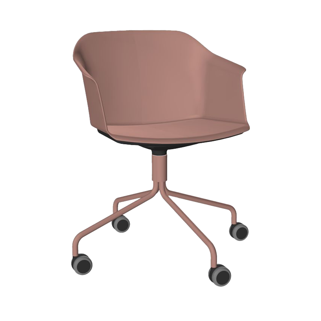 Greco chair, castors