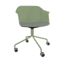 - Greco chair, castors (seat cushion)