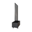 - Dima flower box with trellis, castors