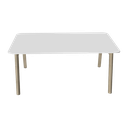 Orson table, HPL bevellved edge
