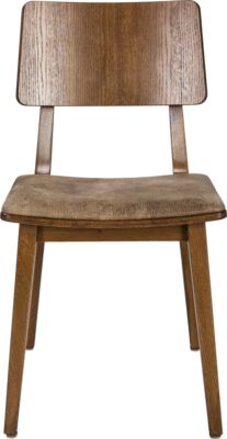 Chair Flash SC - seat flat upholstered, back wood