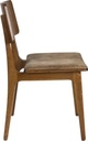 Chair Flash SC - seat flat upholstered, back wood