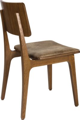 Chair Flash SC - seat flat upholstered, back wood
