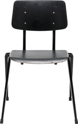 Chair S-17 SC, frame black, seat and back black