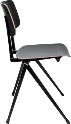 Chair S-17 SC, frame black, seat and back black