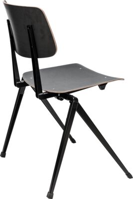Chair S-17 SC, frame black, seat and back black