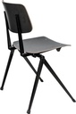 Chair S-17 SC, frame black, seat and back black
