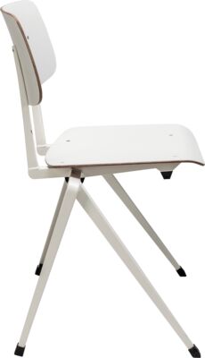 Chair S-17 SC, frame white, seat and back white