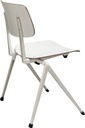 Chair S-17 SC, frame white, seat and back white