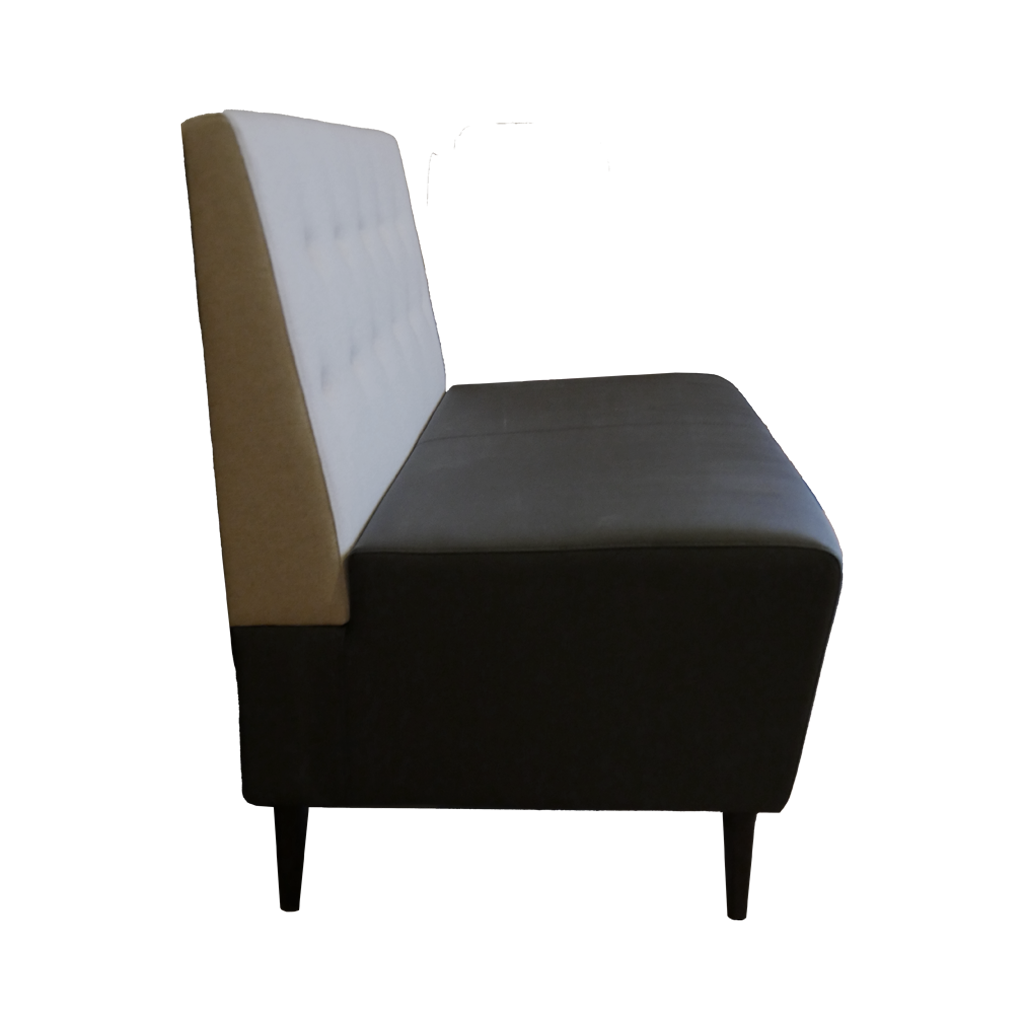 TS restaurant sofa, back with buttons