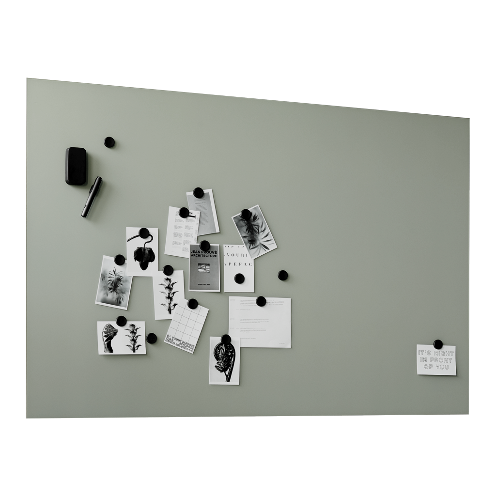 Ava whiteboard, glass