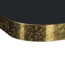 Table top HPL house collection, brass oxidized edge, 40mm