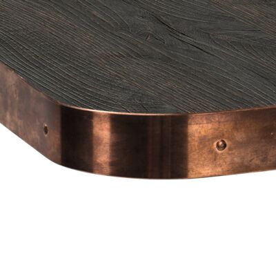 Table top HPL house collection, copper edge, 40mm