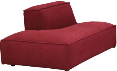 Bench Cotton ottoman LB - 138cm, back right (frontview)