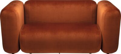 Bench Modular 2-seater LBA, arm left and right - 175cm