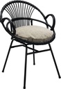 ARMCHAIR TWINE AC - BLACK