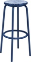 Bar stool Code HS - ocean blue