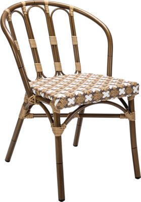 CHAIR GERMAIN SC - TAN / TUSCAN / COTTON