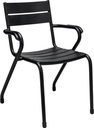 ARMCHAIR GIROLA AC - BLACK