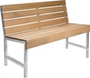 Bench Loeff Iroko outdoor B