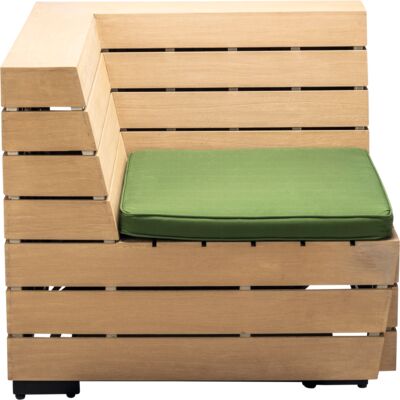 BENCH LUNA CORNER LB - 88CM