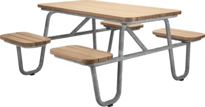 TABLE DENTRO 4P OUTDOOR T - 140 X 80CM