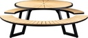 TABLE STRATOS RND T - Ø 167CM