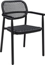 ARMCHAIR LEVI AC - BLACK