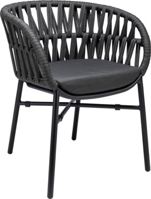 ARMCHAIR OCALA AC - BLACK / GRAPHITE BLACK