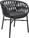 ARMCHAIR OCALA AC - BLACK / GRAPHITE BLACK