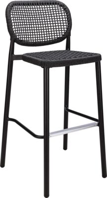 BAR STOOL LEVI HS - BLACK