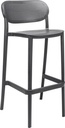 BAR STOOL NUTA HS - GREY