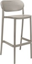 Bar stool Nuta HS - mineral grey