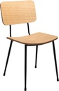 CHAIR GERLIN PLYWOOD SC - SEAT AND BACK MATT NATURAL