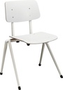 Chair S-17 SC, frame white, seat and back white