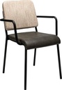 ARMCHAIR FERRIS AC - STEEL ARMRESTS