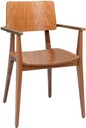 ARMCHAIR FLASH AC - SEAT AND BACK WOOD
