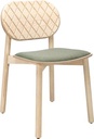 CHAIR CHESTER SC - SEAT FLAT UPHOLSTERED