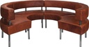BENCH VALENCIA ROUND B FOR TABLETOP SIZE Ø 120CM