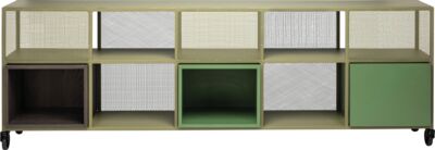 Tactile Cupboard Low - 250 cm wide