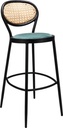 BAR STOOL MICHELLE HS - SEAT UPHOLSTERED