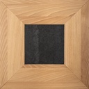 Table top Viroc inlay, oakwooden frame 85mm