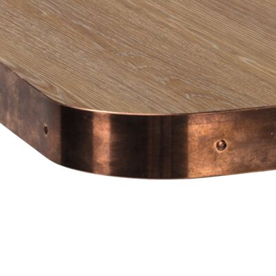 Table top HPL house collection, copper edge, 40mm