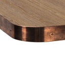 Table top HPL house collection, copper edge, 40mm