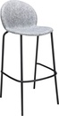 BAR STOOL SPARKY HS - LIGHT GREY