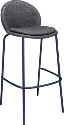 BAR STOOL SPARKY HS - ANTHRACITE